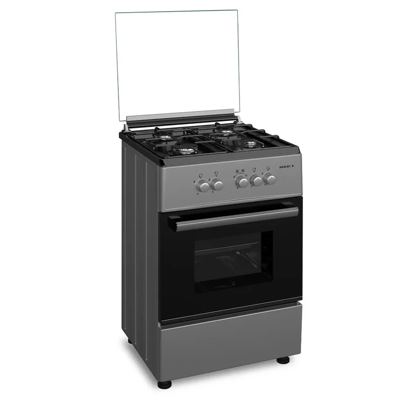 Maxi Gas Cooker 60X60 4B BLACK
