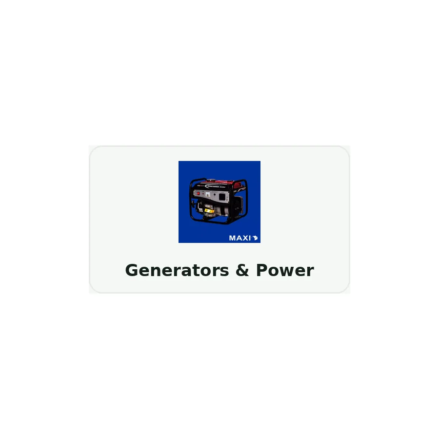 Generators & Power